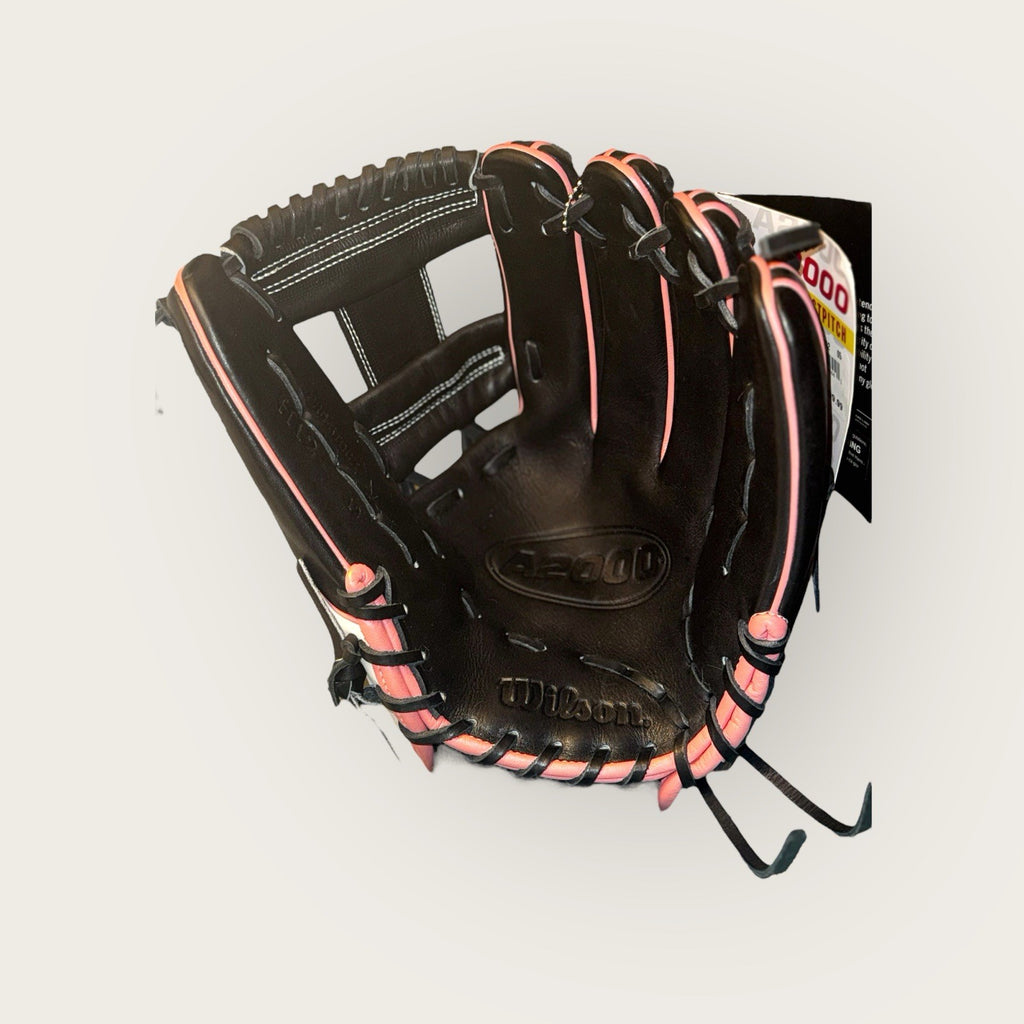 🌟 Wilson A2000 H12 12” Fastpitch Softball Glove – Black/Pink/White 🌟