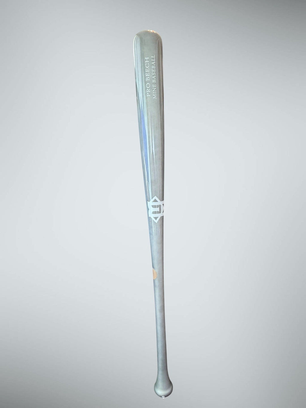 Mine Baseball Pro Beech Special Edition Wood Bat34" 31oz Pearl Gray Balanced