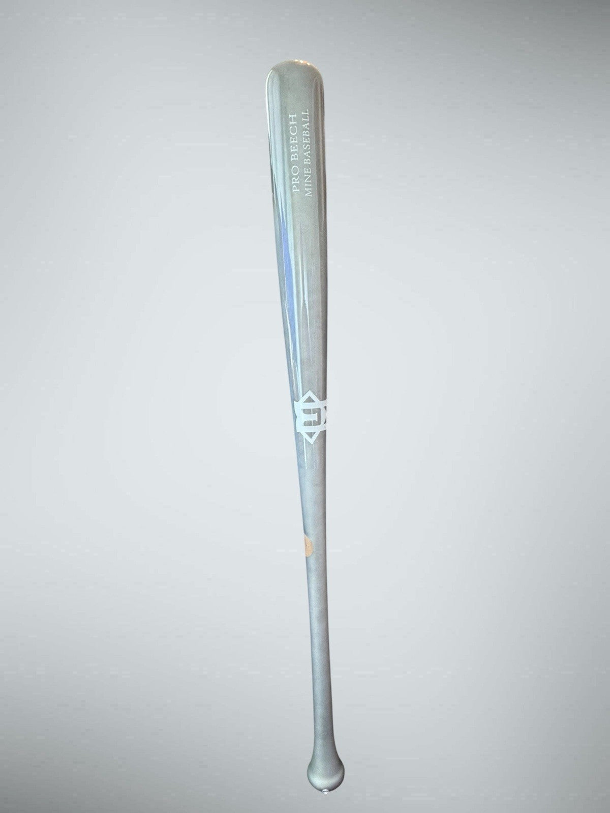 Mine Baseball Pro Beech Special Edition Wood Bat34" 31oz Pearl Gray Balanced