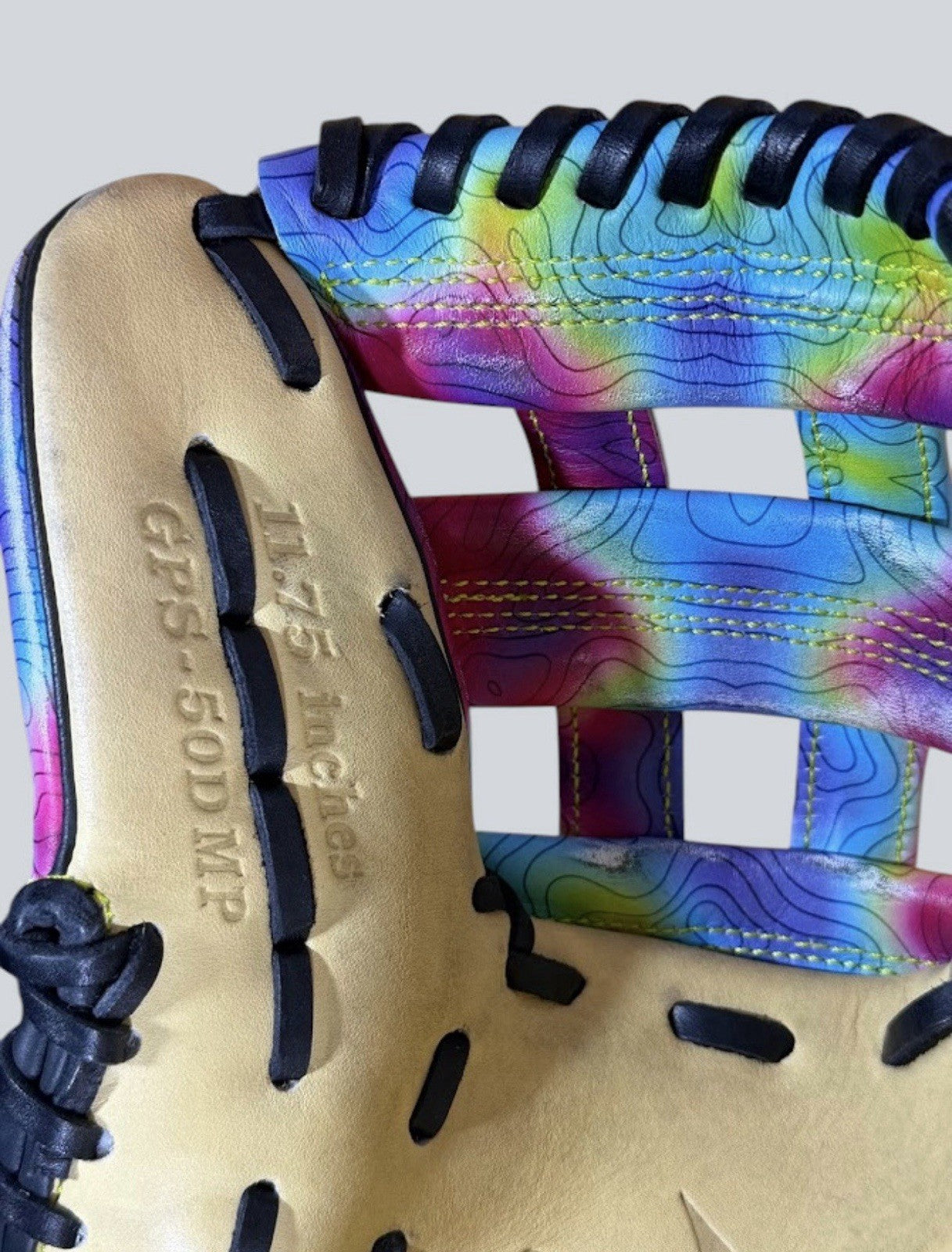 Mizuno 11.75” Pro Select M-Print Series Glove, RHT - Barely Used!