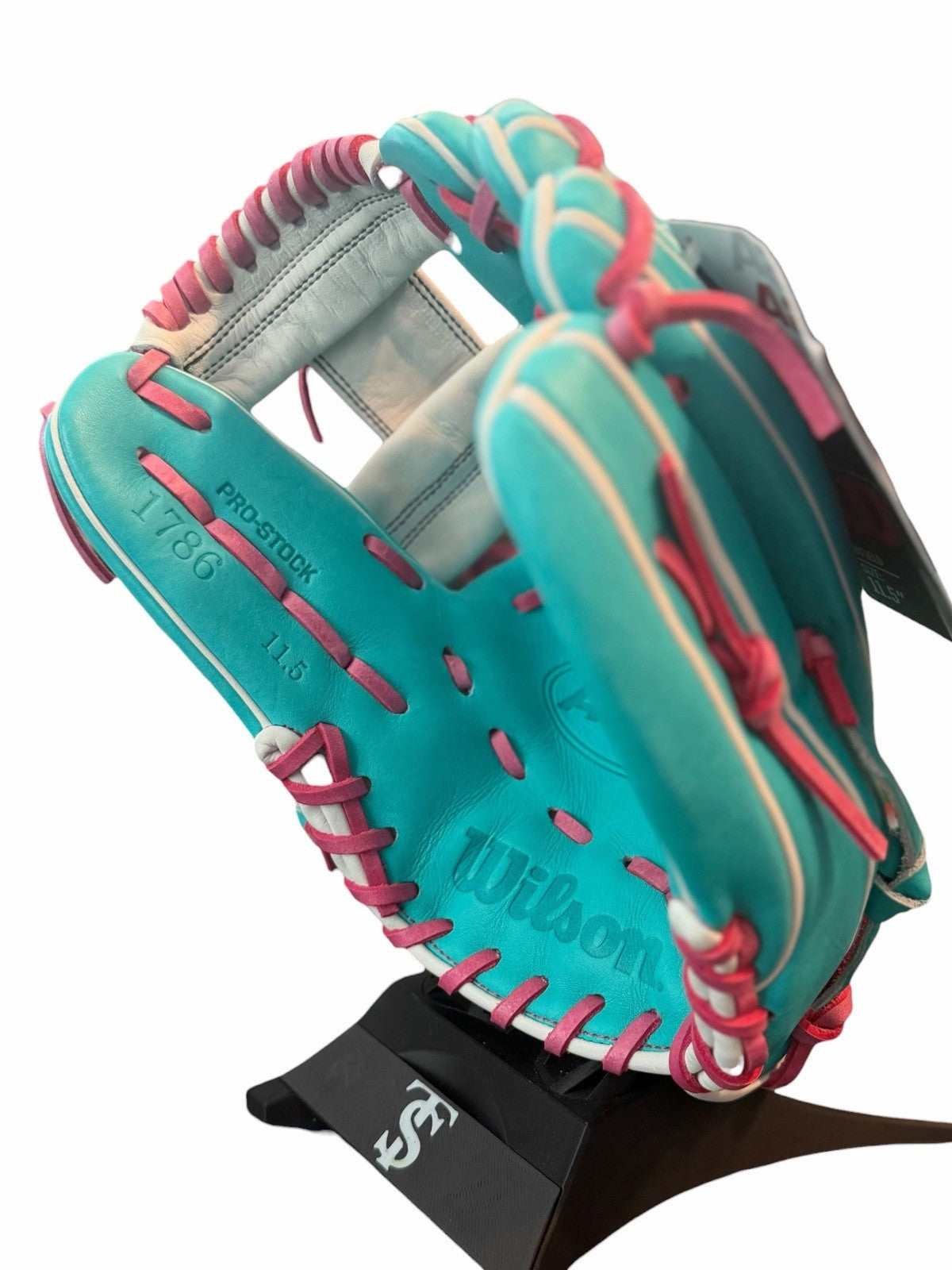 Wilson A2000 1786 11.5” Pro Stock Leather Baseball Glove RHT NWT Aqua Pink