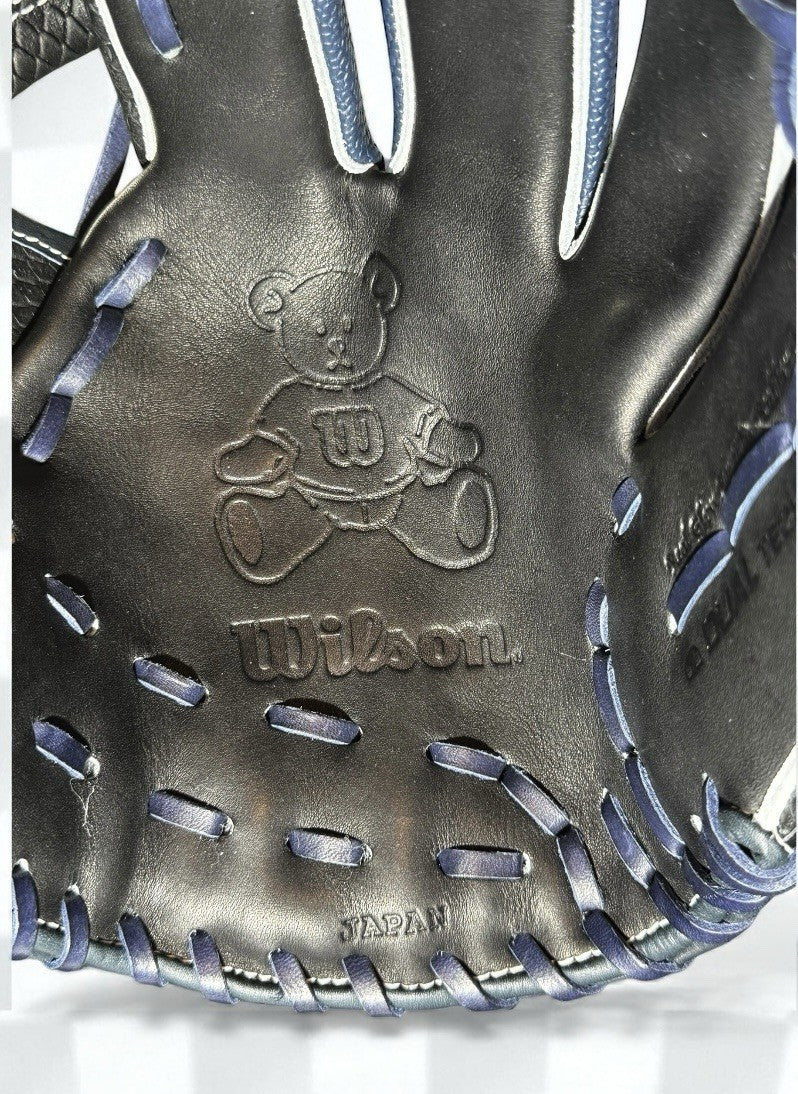 Wilson Staff TEDDY BEAR LOGO ProStock RHT INF Baseball Glove Snakeskin🐍 - Rare!