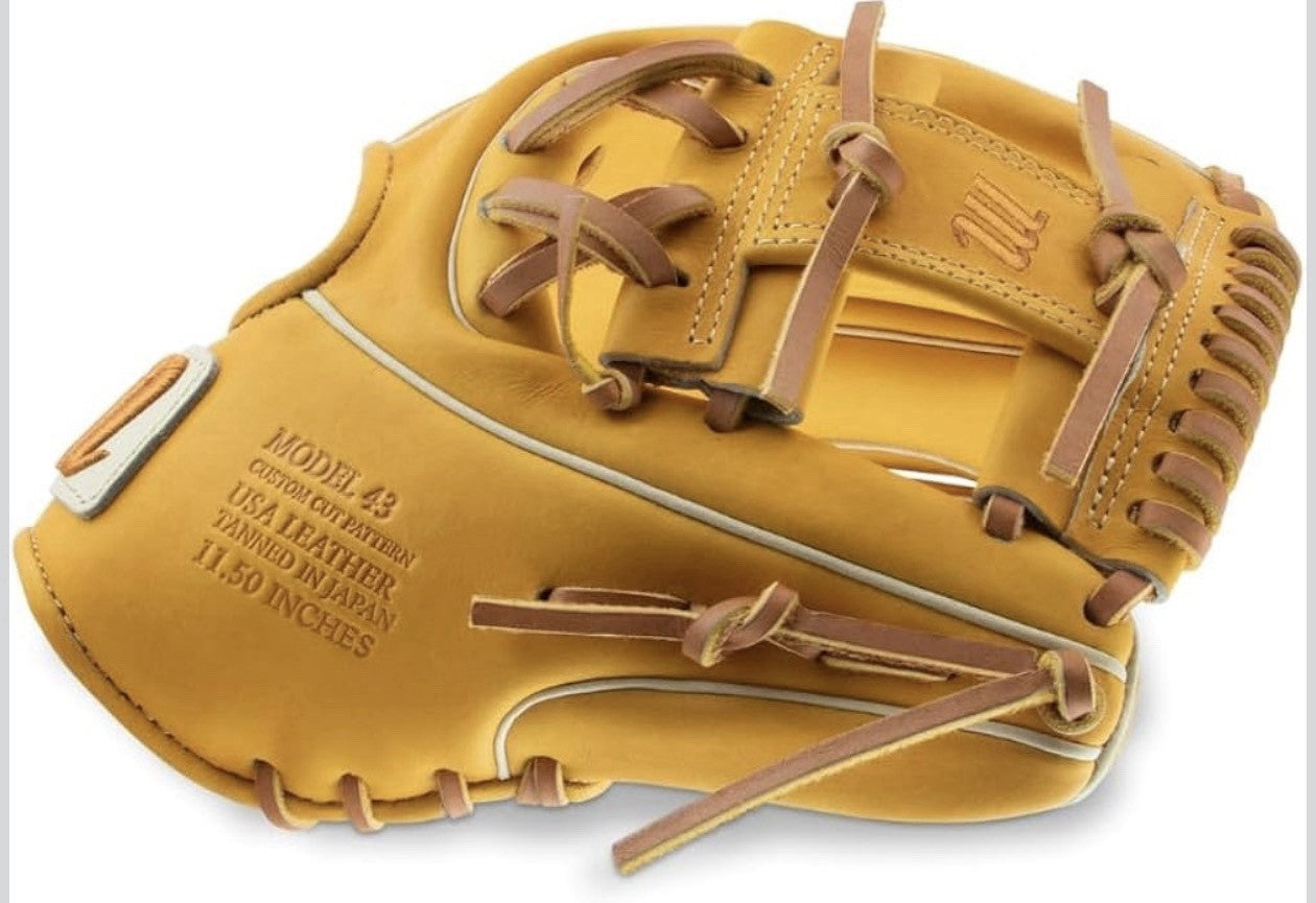MARUCCI Capitol Series 43A2, Baseball Glove, 11.50”, RHT - Mesa/Camel