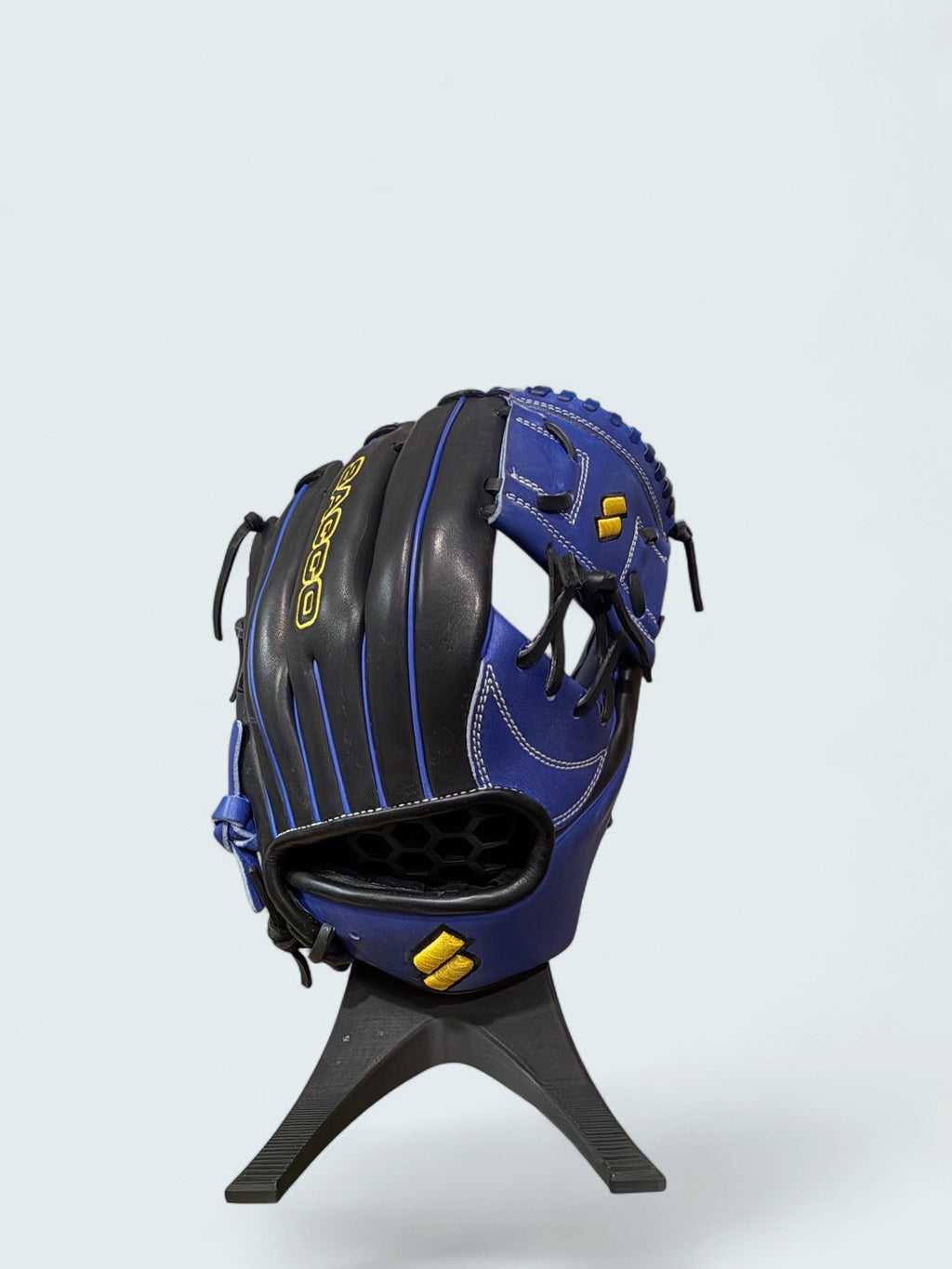 SACCO 11.75” Japanese Kip Leather Infield Glove RHT New w/o Tags -  Blue & Black