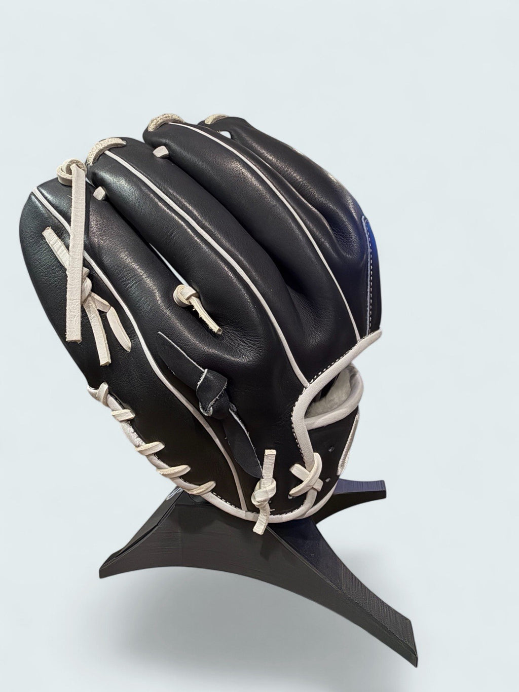 44 Pro Custom 11.5” I-Web Baseball Glove RHT Black White NEW Steerhide