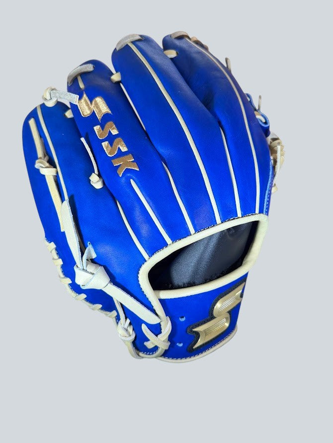 SSK Z7 Specialist 11.5” Baseball Glove – Blue/Camel – Brand New – W/SSK BAG