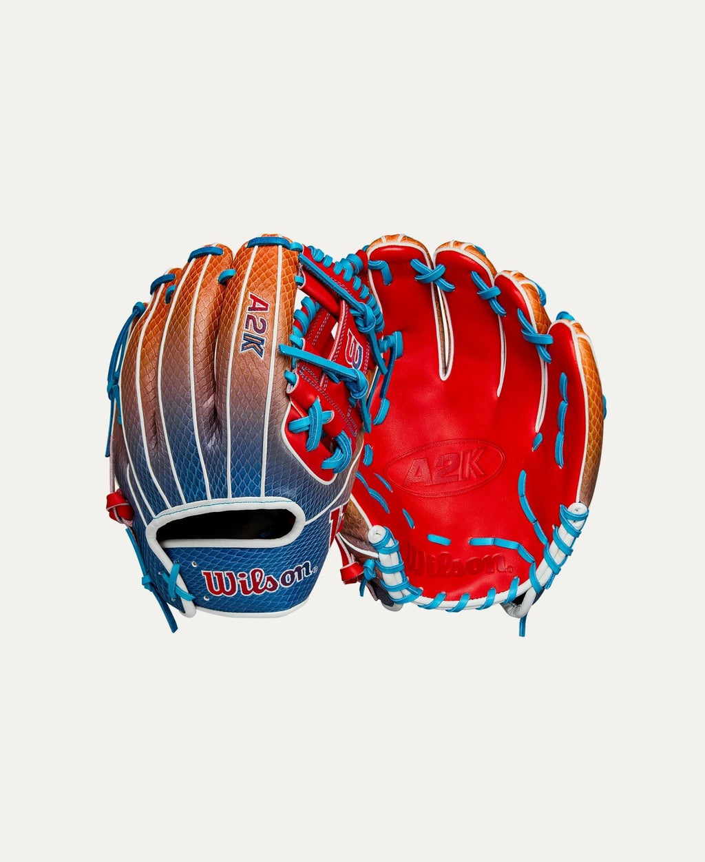 Wilson 2025 Summer A2K SuperSnakeSkin 11.5 Inch 1786SS Baseball Glove