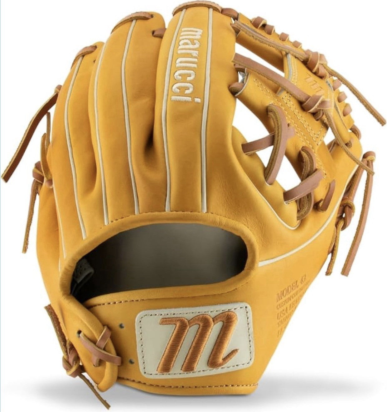 MARUCCI Capitol Series 43A2, Baseball Glove, 11.50”, RHT - Mesa/Camel