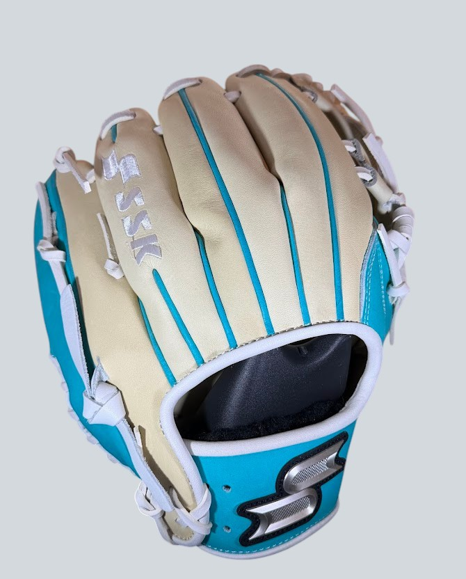 SSK Z9 Maestro 11.5” Baseball Glove – Teal/Camel – Brand New – W/SSK BAG