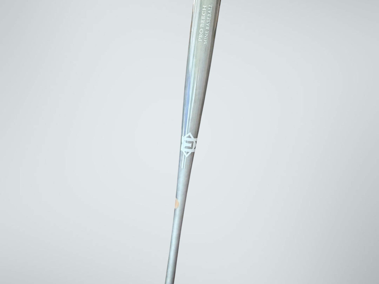 Mine Baseball Pro Beech Special Edition Wood Bat34" 31oz Pearl Gray Balanced