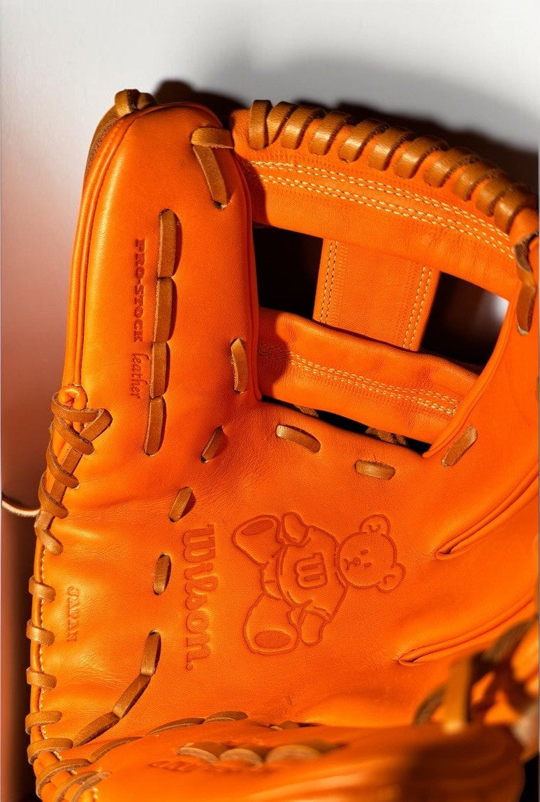 Wilson Staff DUAL Teddy Bear 11.5” Pedroia Fit Infield Glove RHT Japan NWT