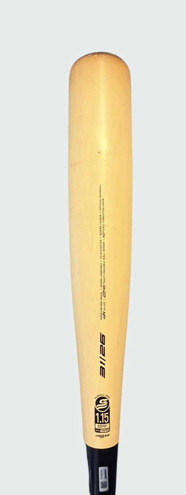 Marucci POSEY 28 Pro Metal 31/26 -  2 3/4 Barrel Alloy USSSA Bat (Drop 5)