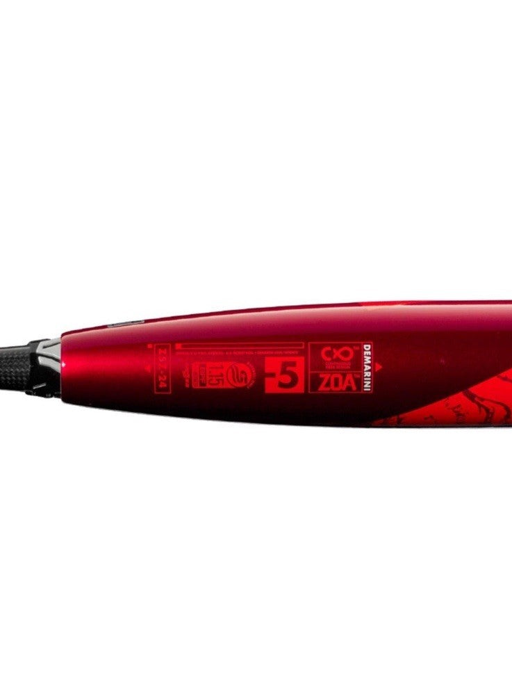 DeMarini ZOA Drop 5 USSSA Baseball Bat: WBD2468010 (33 In. 28 Oz.)