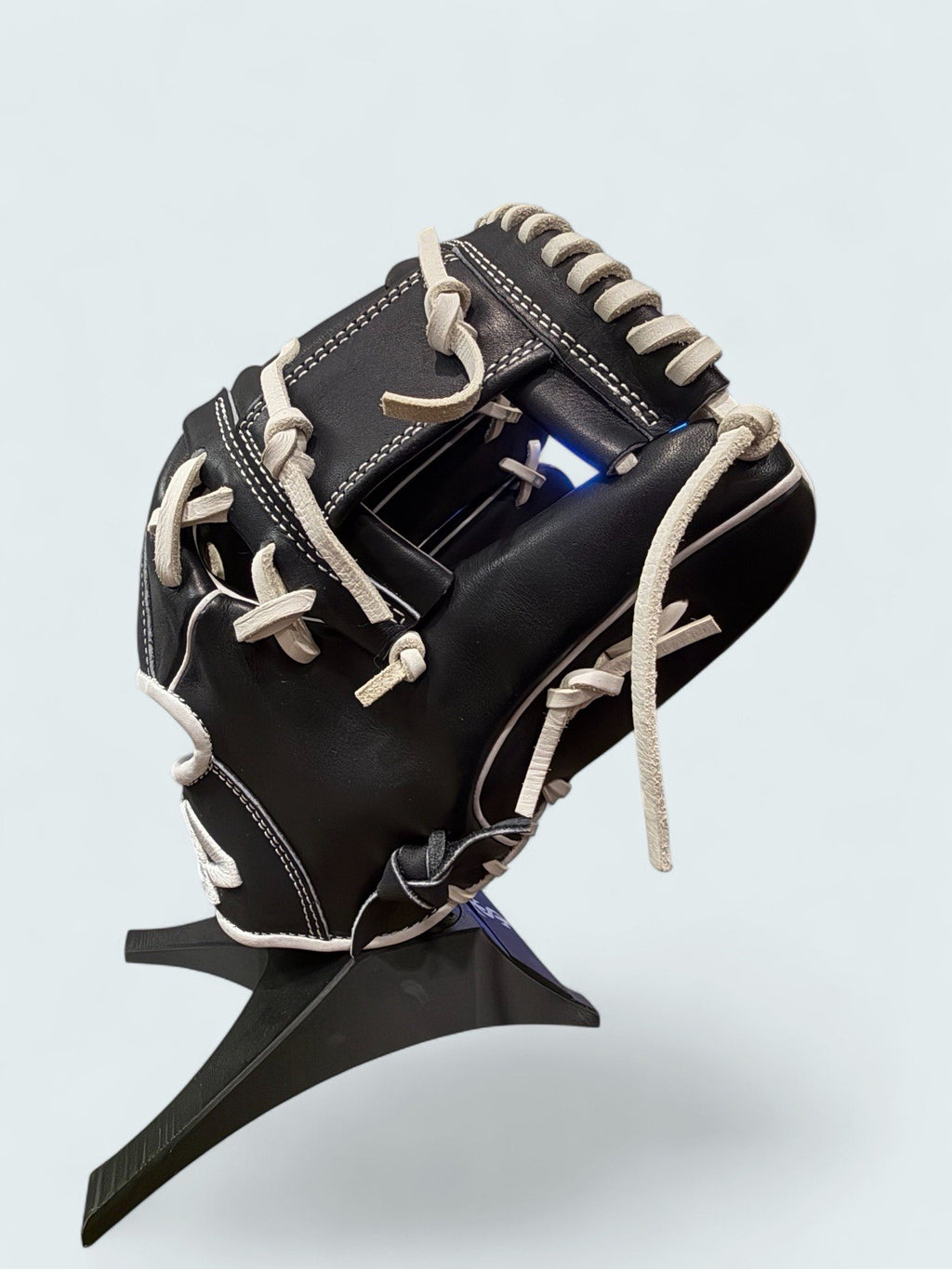 44 Pro Custom 11.5” I-Web Baseball Glove RHT Black White NEW Steerhide
