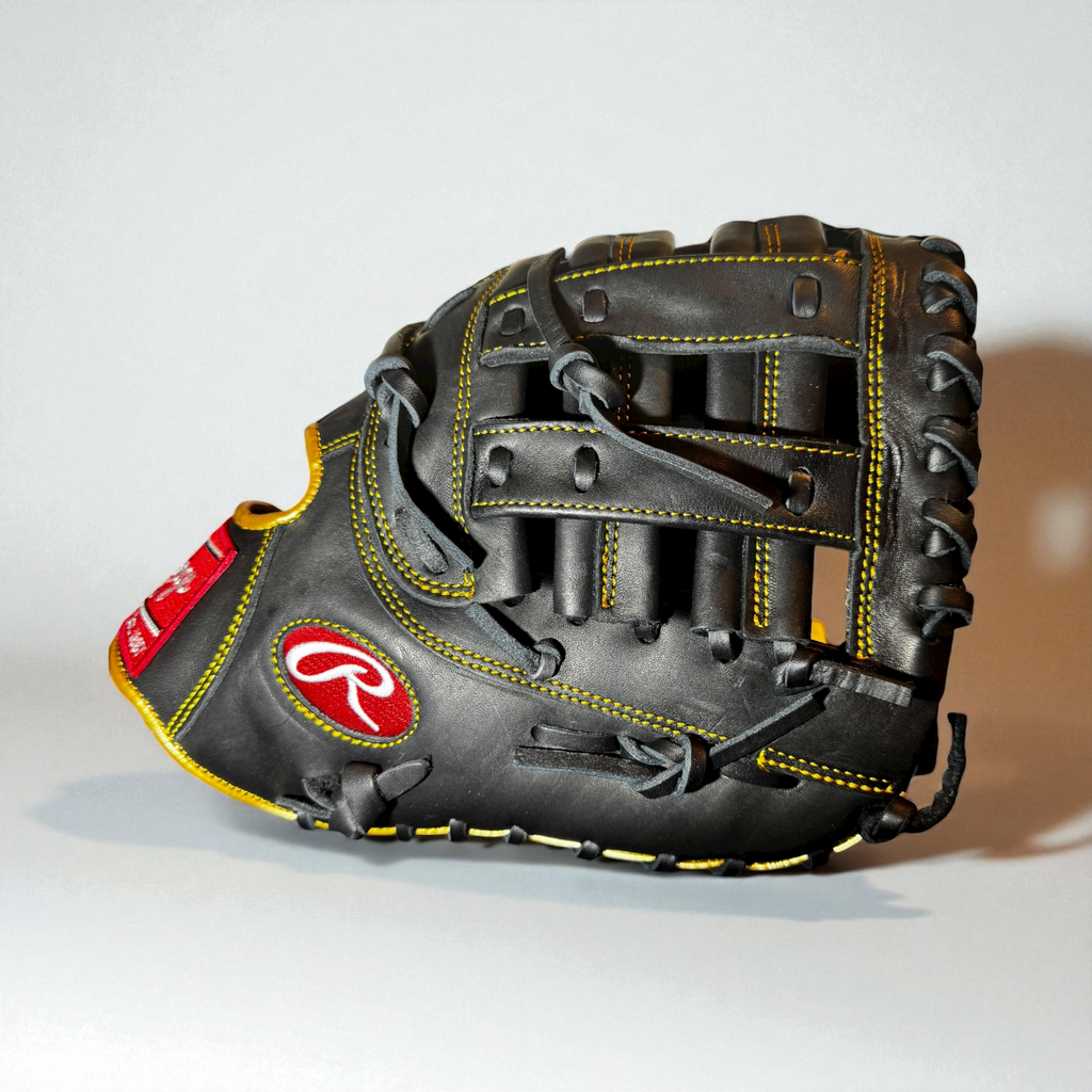 Rawlings R9 12.5" First Base Mitt RHT – R9FM18BG – Premium Feel & Ready to Game