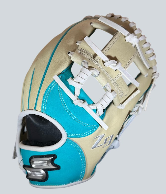 SSK Z9 Maestro 11.5” Baseball Glove – Teal/Camel – Brand New – W/SSK BAG
