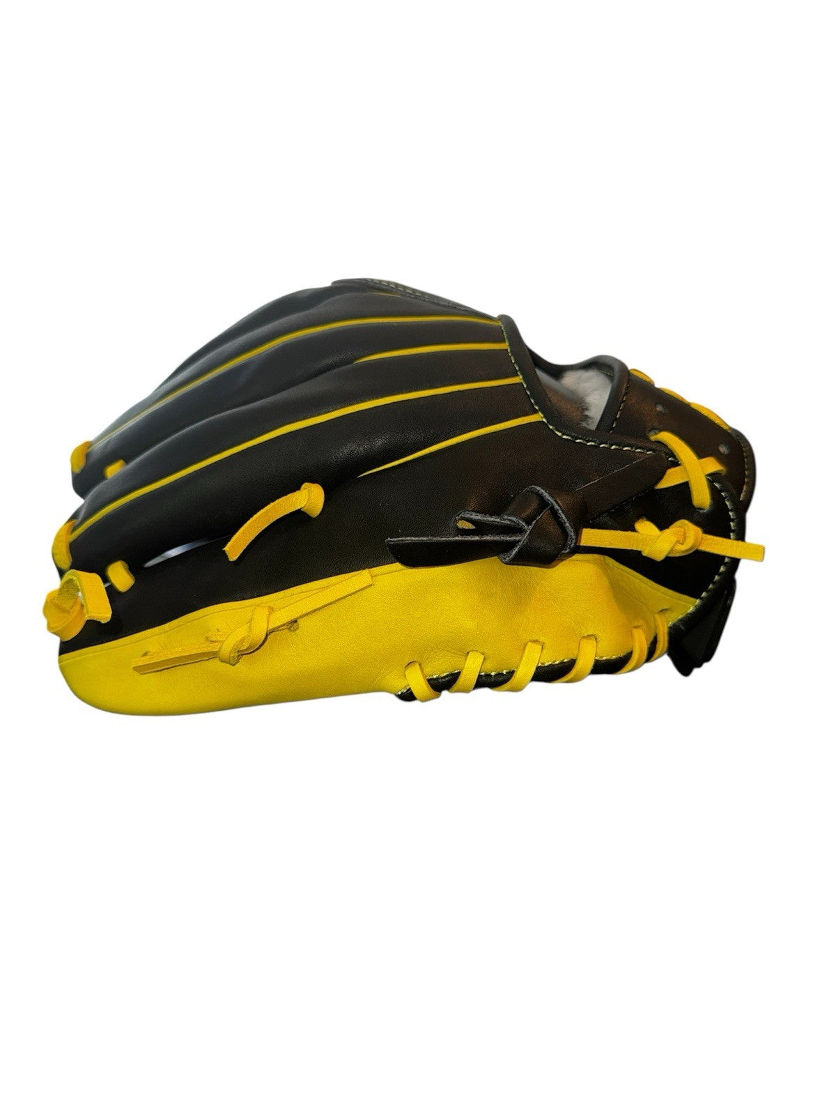 Act Fast Emery Glove Co Black & Yellow Beauty!  Emerald series - US Kip Leather!