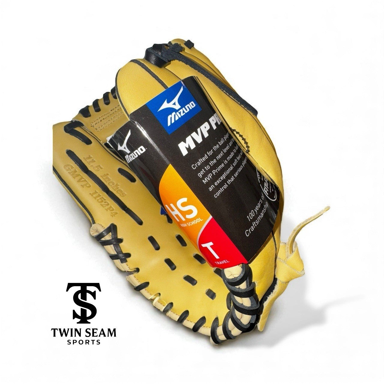 Mizuno MVP Prime 11.75” Baseball Glove – Right Hand Throw – GMVP1177P4