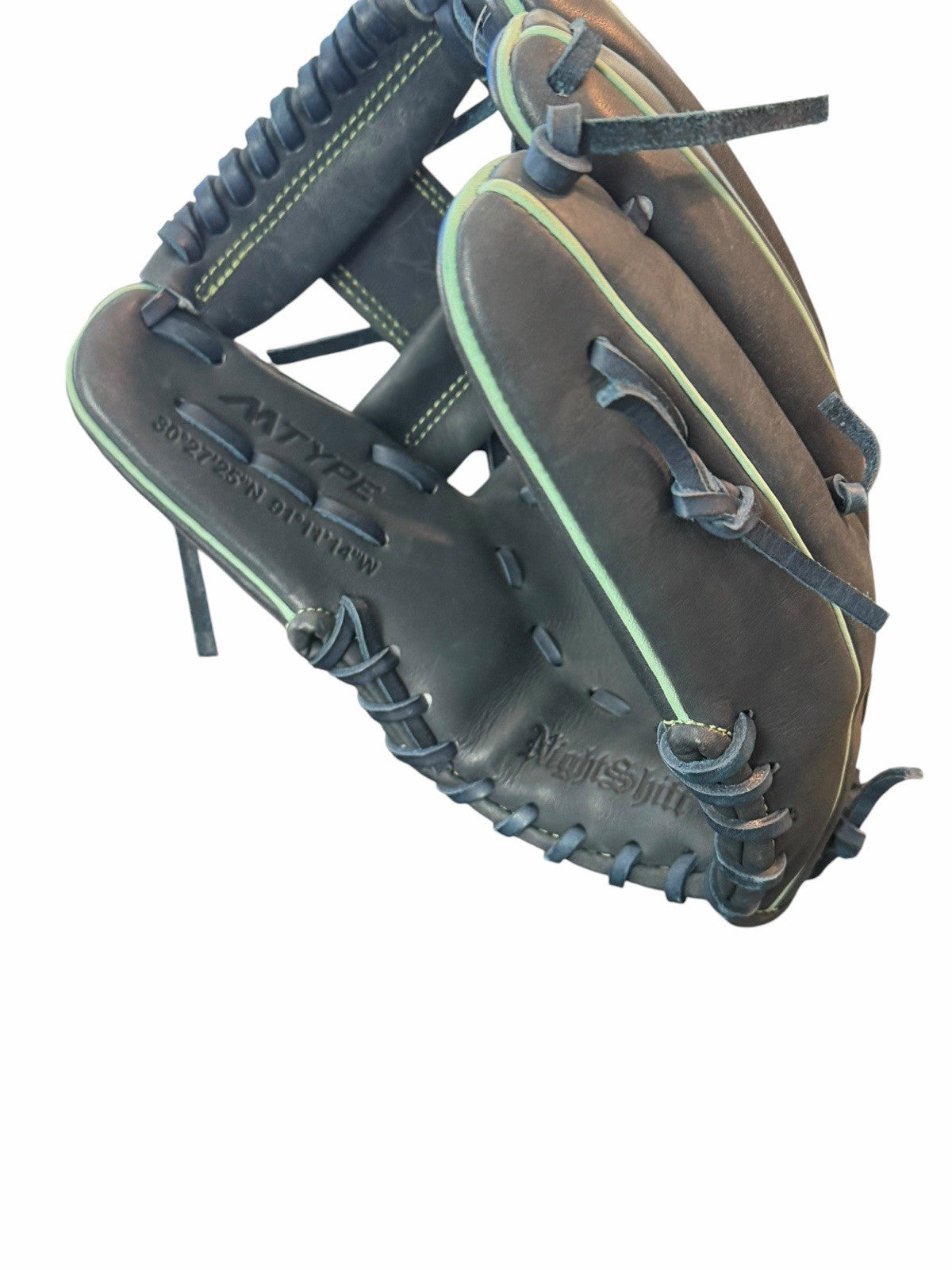 Marucci Nightshift Glove – Dark Navy / Neon Green – NEW w/ Tags