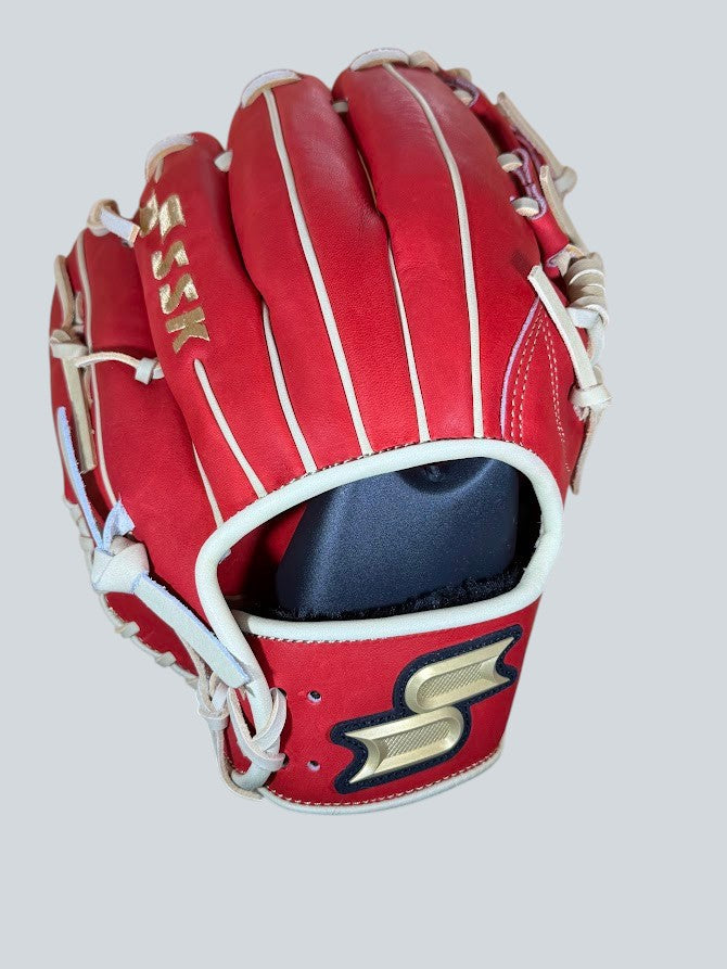 SSK Z7 Specialist 11.5” Baseball Glove – Red/Camel – Brand New – W/SSK BAG