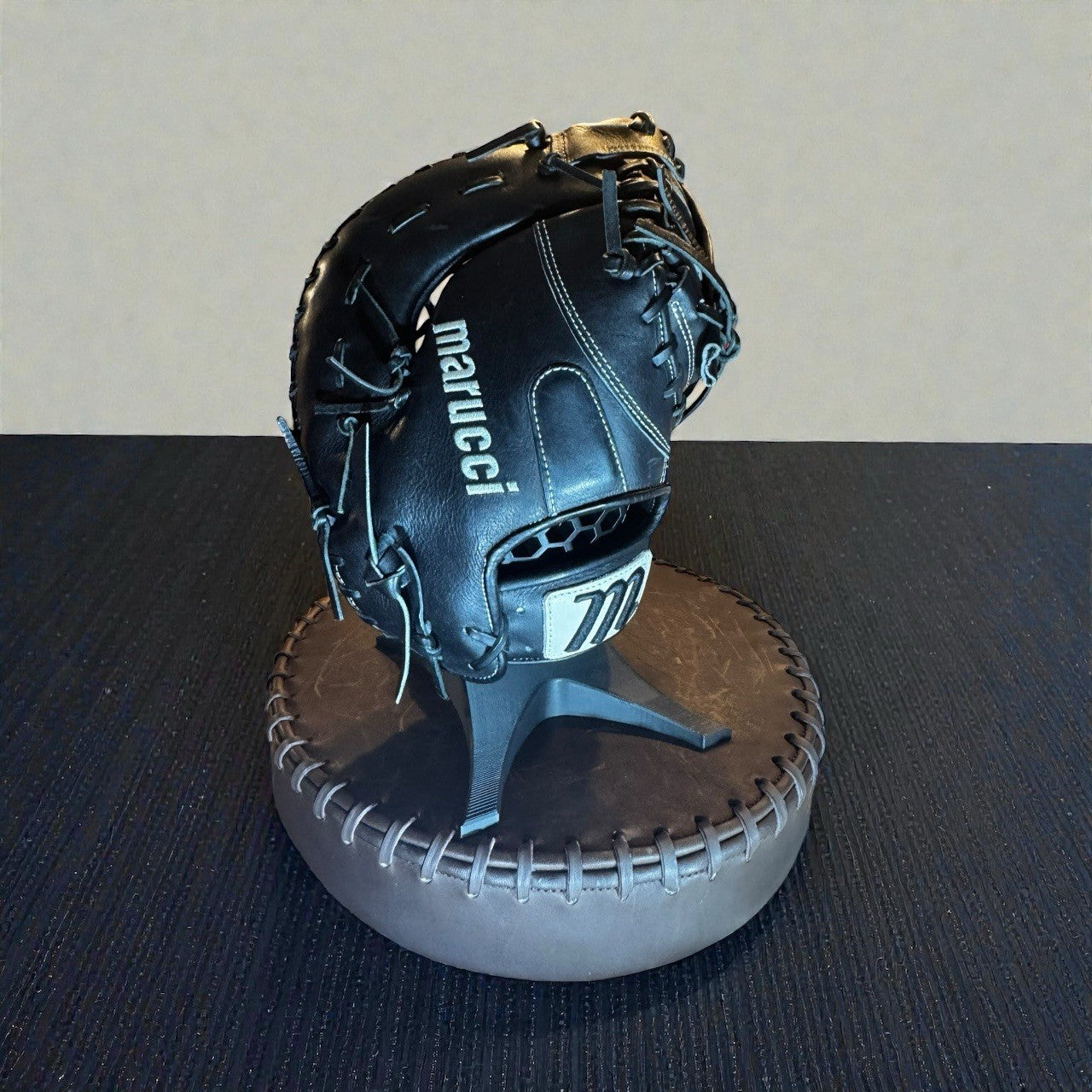 Marucci Cypress 13” First Base Mitt – Black – Preowned Premium Leather