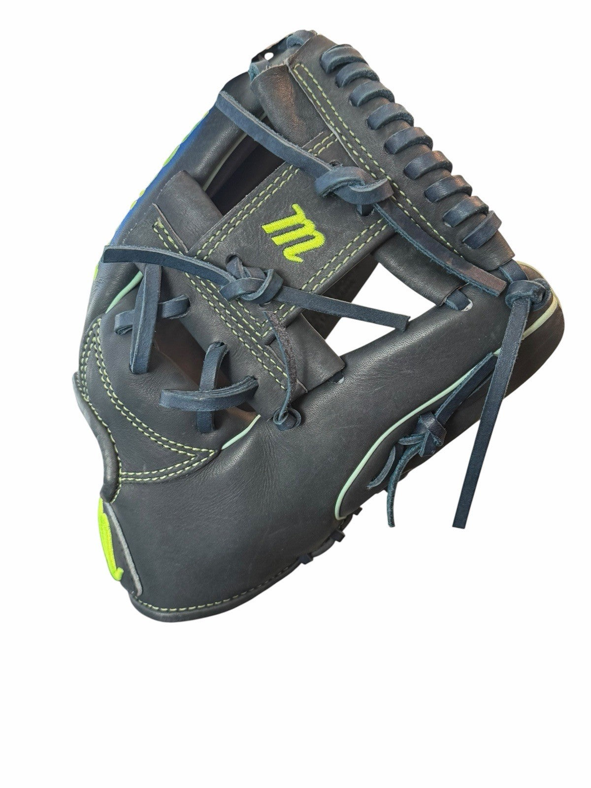 Marucci Nightshift Glove – Dark Navy / Neon Green – NEW w/ Tags