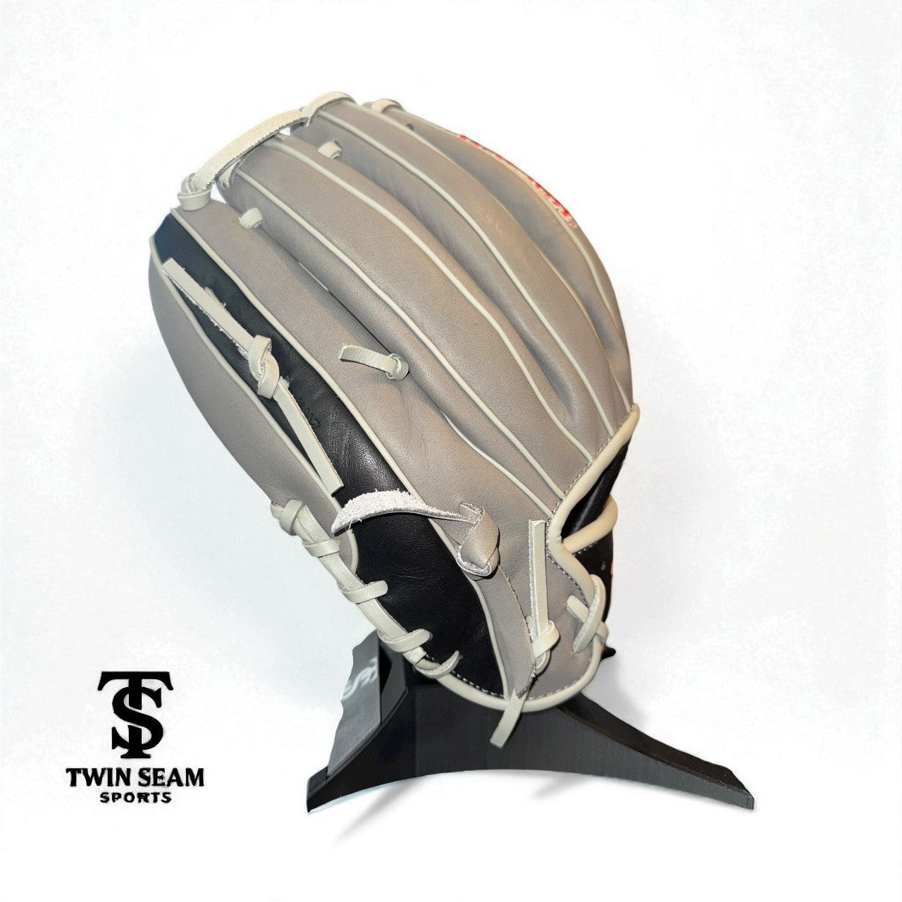Wilson A1000 11.75” 1787 Infield Baseball Glove – Grey/Black/Red