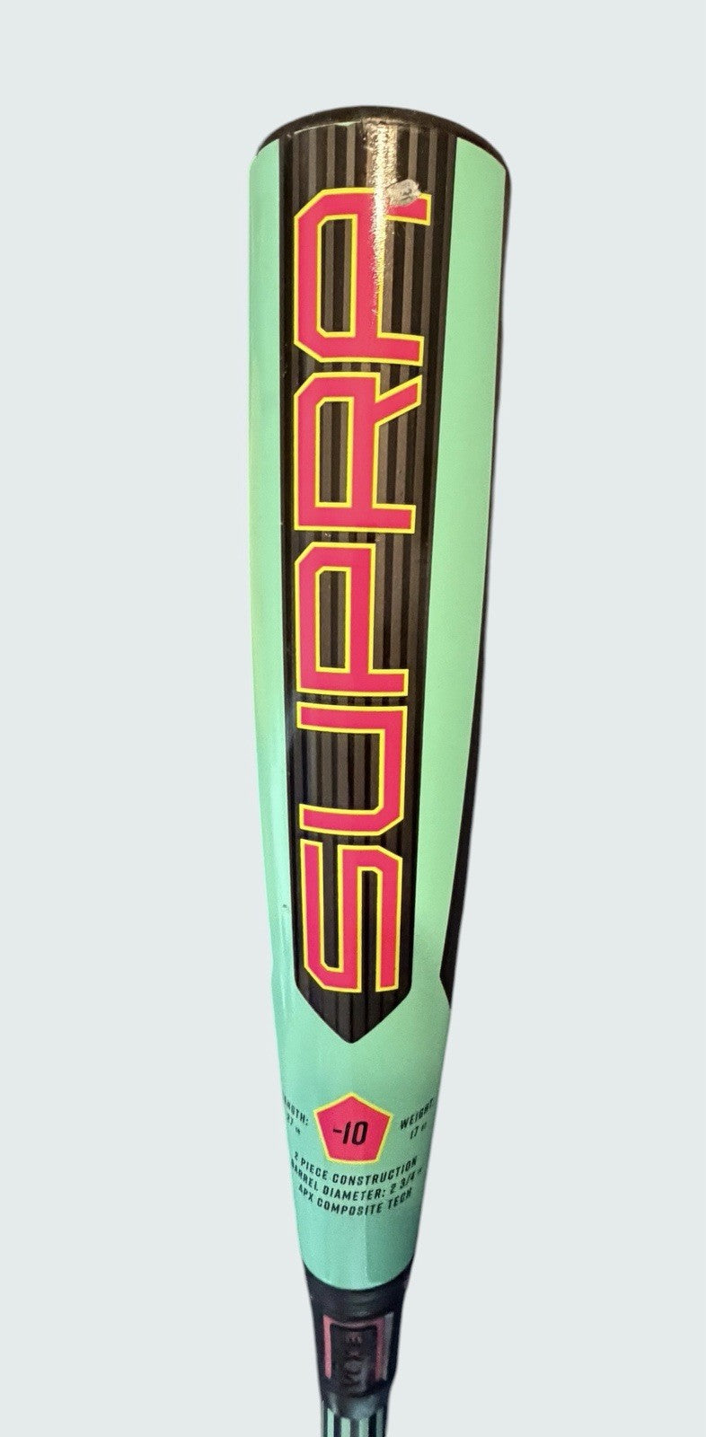 2026 Louisville Slugger SUPRA 27" / 17 oz USSSA 2¾" Travel Ball Bat (Preowned)