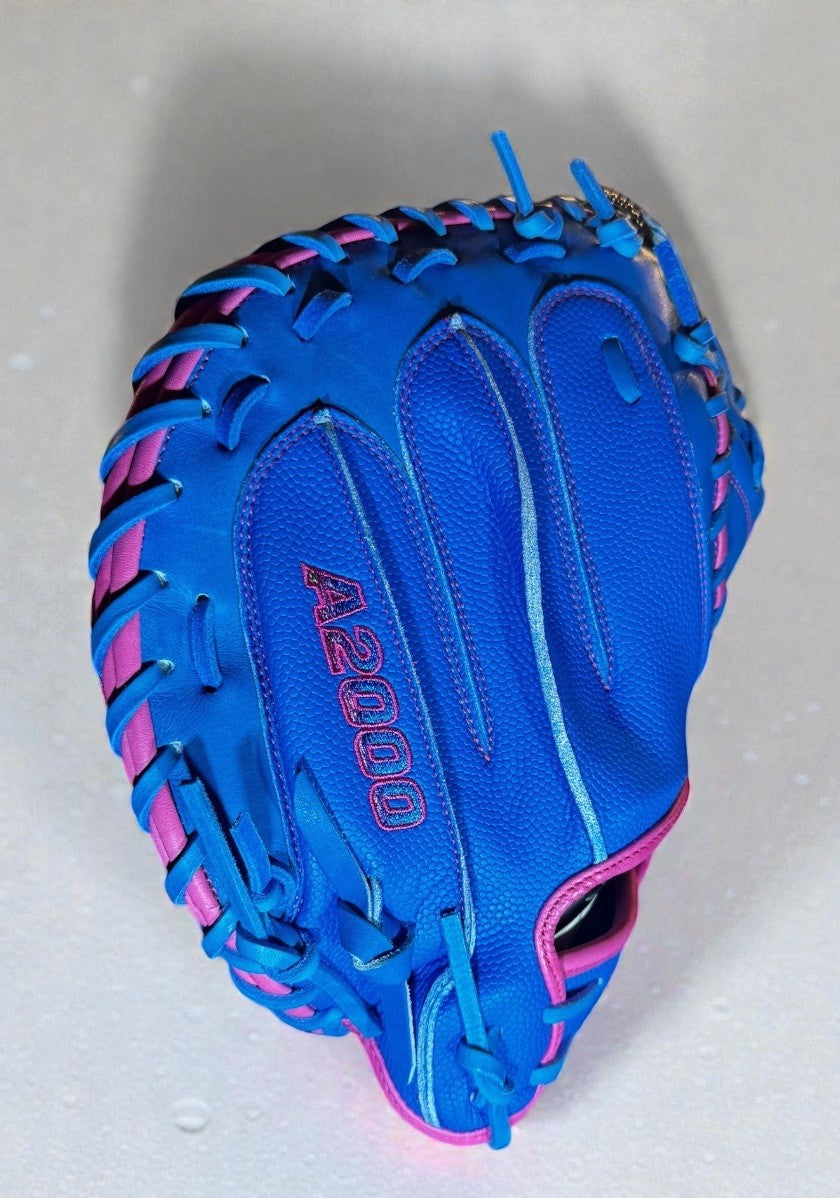 Wilson A2000 DPCM 33" Baseball Catchers Mitt Autism Speaks Love the Moment