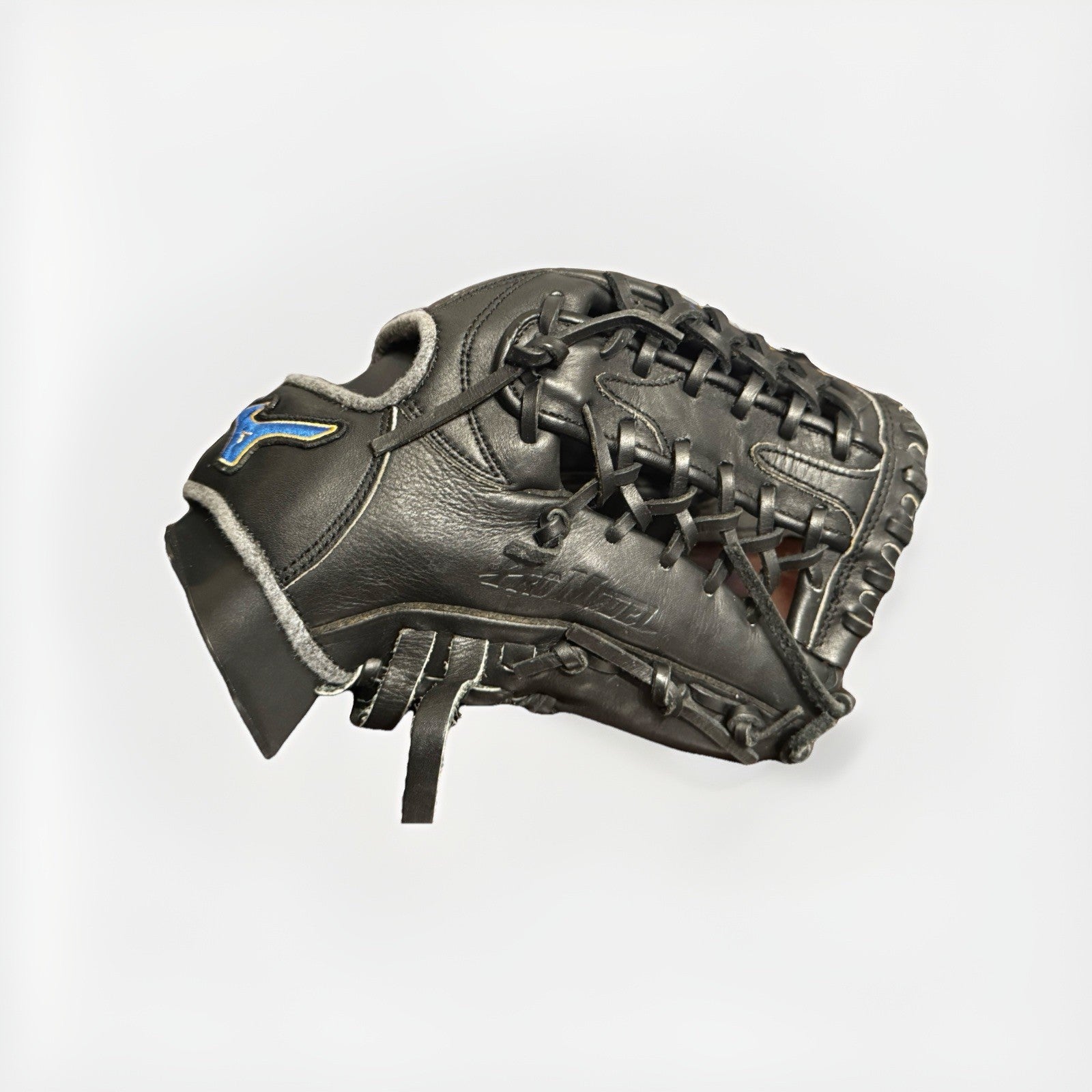 Rare Japan-Market Mizuno Pro Model – All-Black Baseball Glove – Right Hand Throw