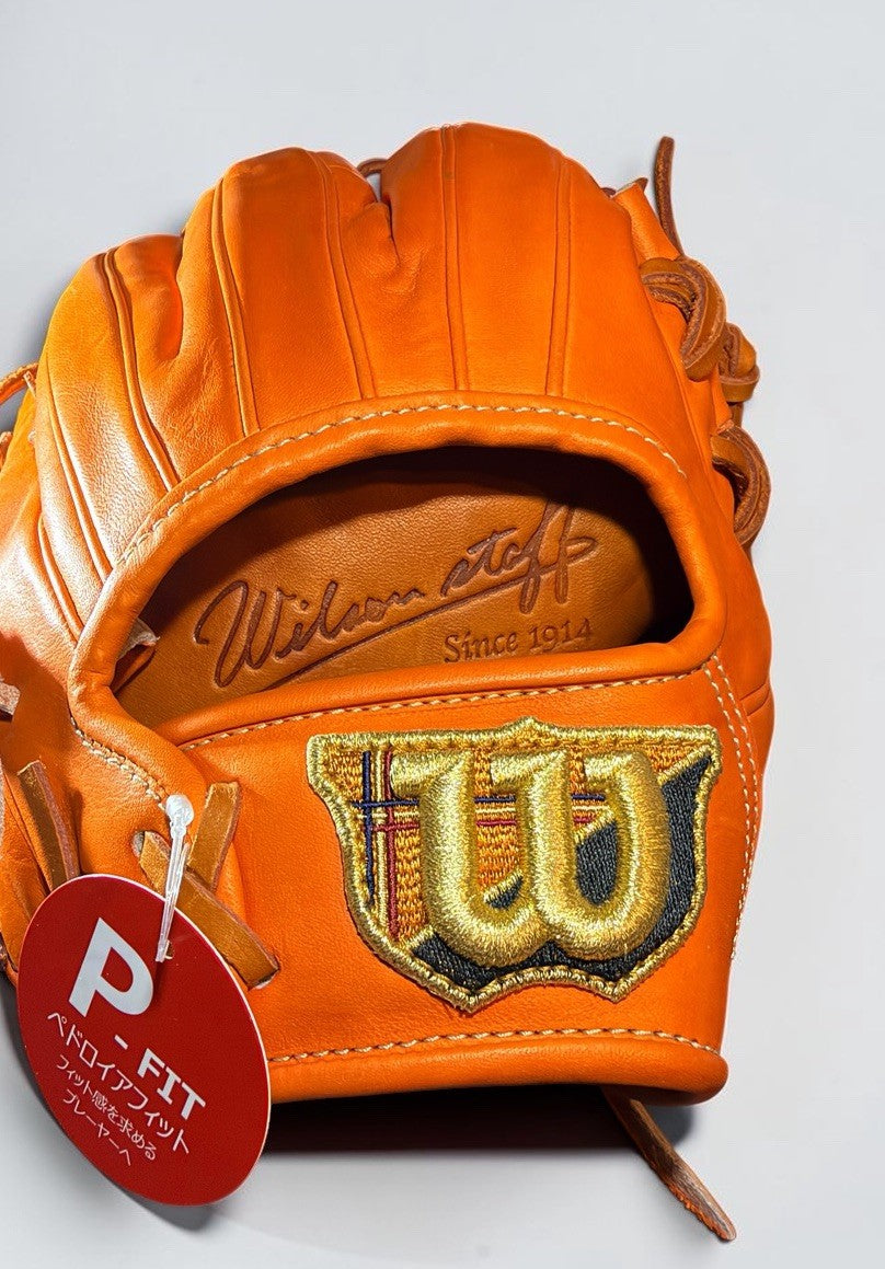 Wilson Staff DUAL Teddy Bear 11.5” Pedroia Fit Infield Glove RHT Japan NWT