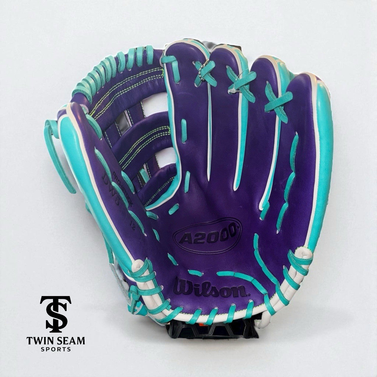 Wilson A2000 DW5 - RHT - Teal & Purple Showstopper - 12 Inch