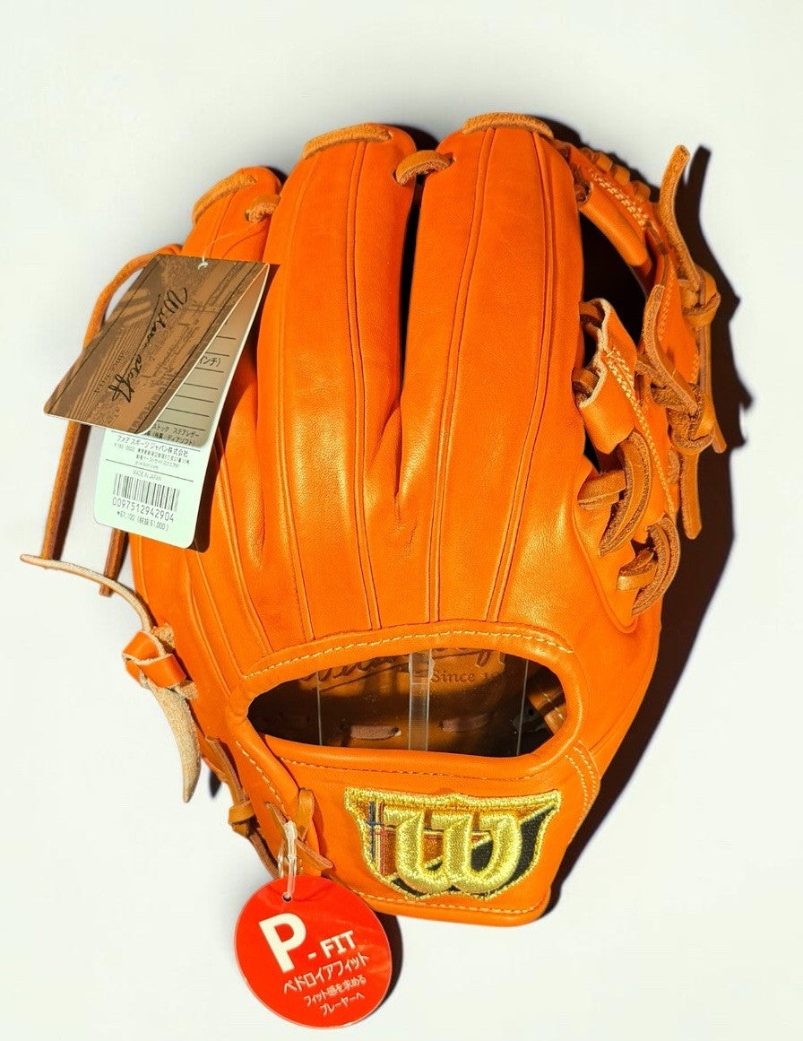 Wilson Staff DUAL Teddy Bear 11.5” Pedroia Fit Infield Glove RHT Japan NWT