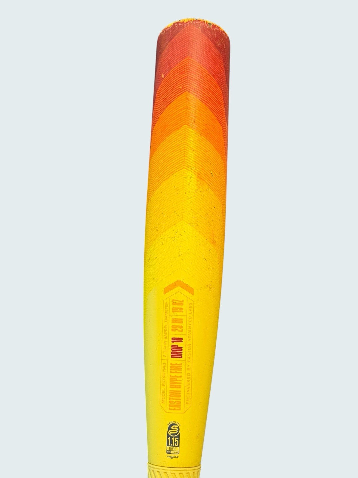 Easton Hype Fire USSSA  -8 Baseball Bat: 29/21 - Preowned