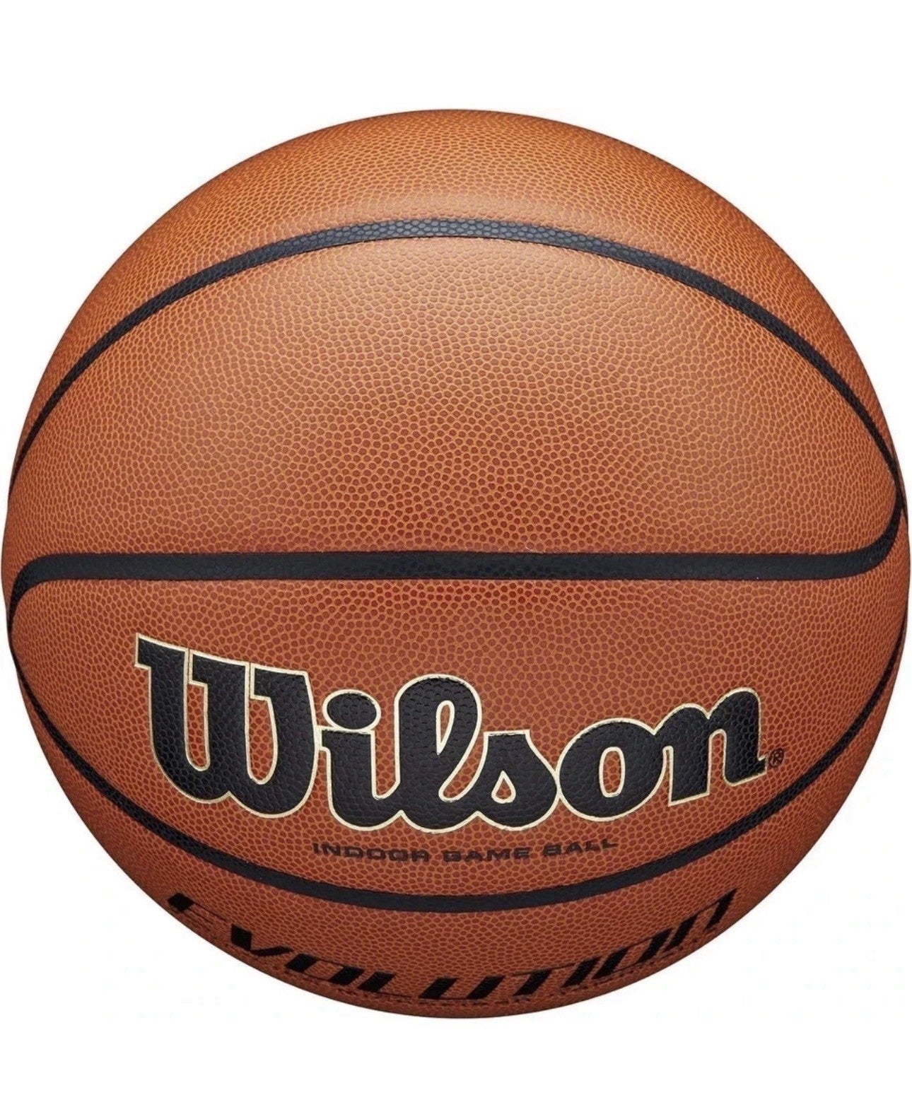 Wilson Evolution 28.5” Women’s Indoor Game Basketball – Official Size 6
