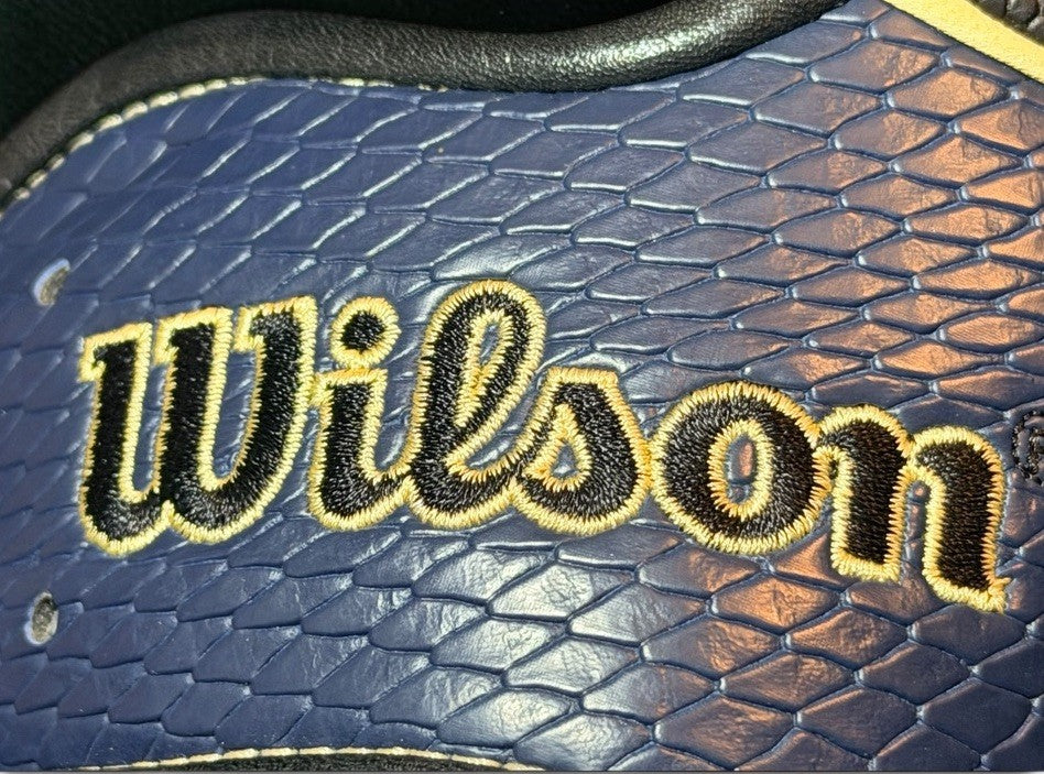 Wilson A2K 1723 11.75” Infield Glove RHT Blue Snakeskin Black Made in Japan