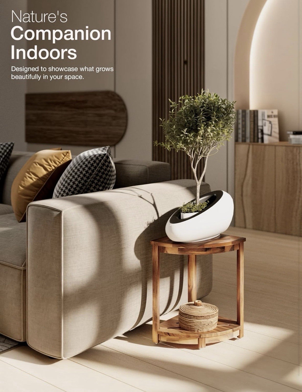 Holana 18” Teak Corner Shower Stool