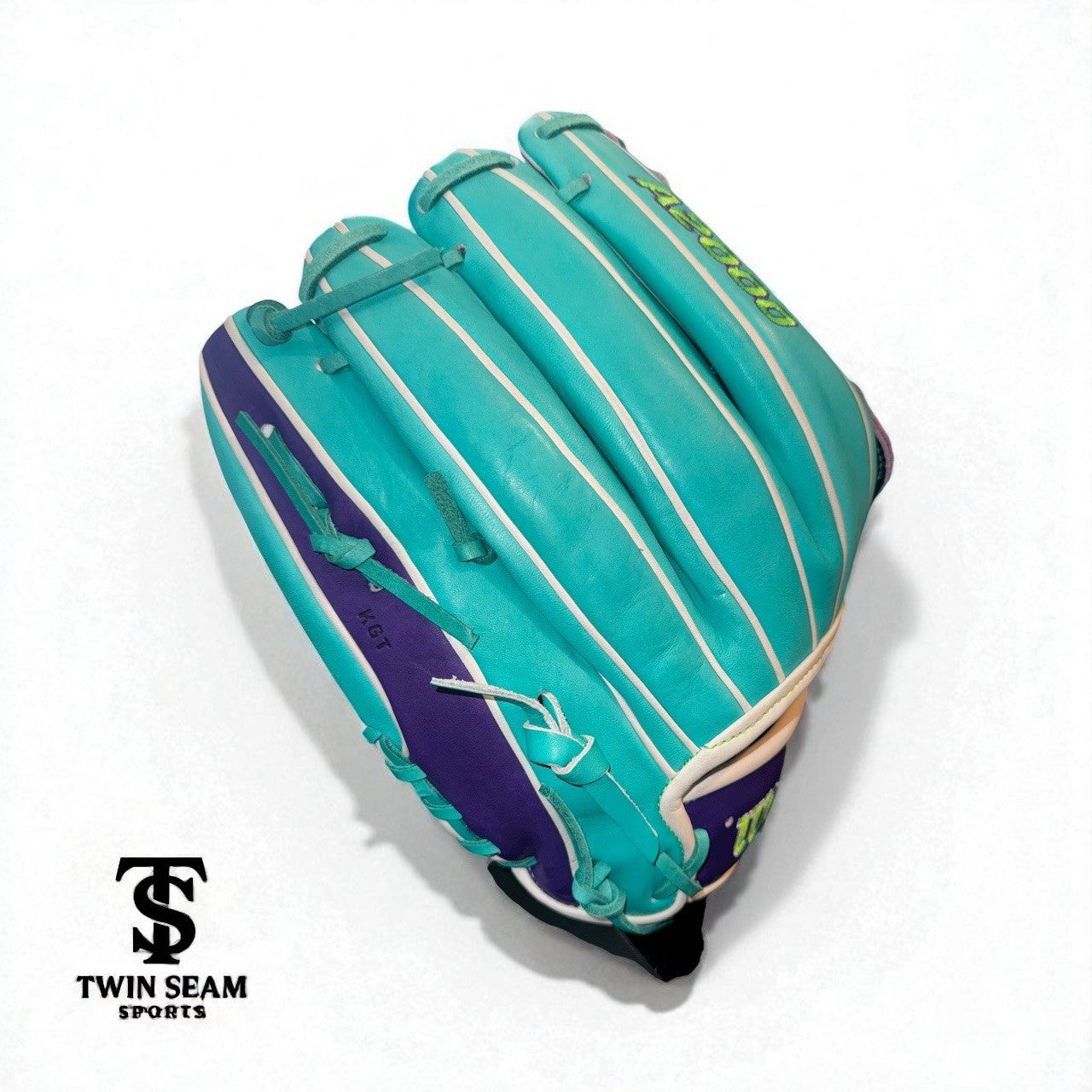 Wilson A2000 DW5 - RHT - Teal & Purple Showstopper - 12 Inch