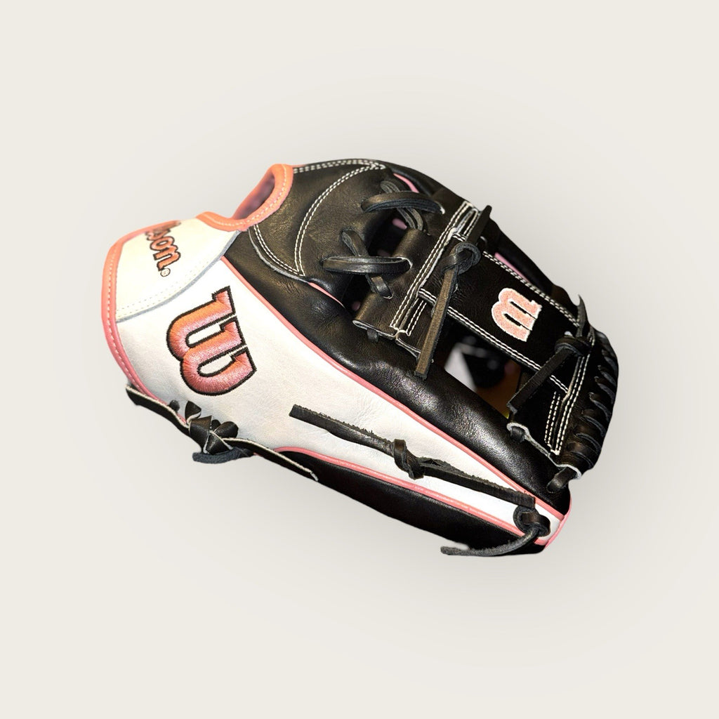 🌟 Wilson A2000 H12 12” Fastpitch Softball Glove – Black/Pink/White 🌟