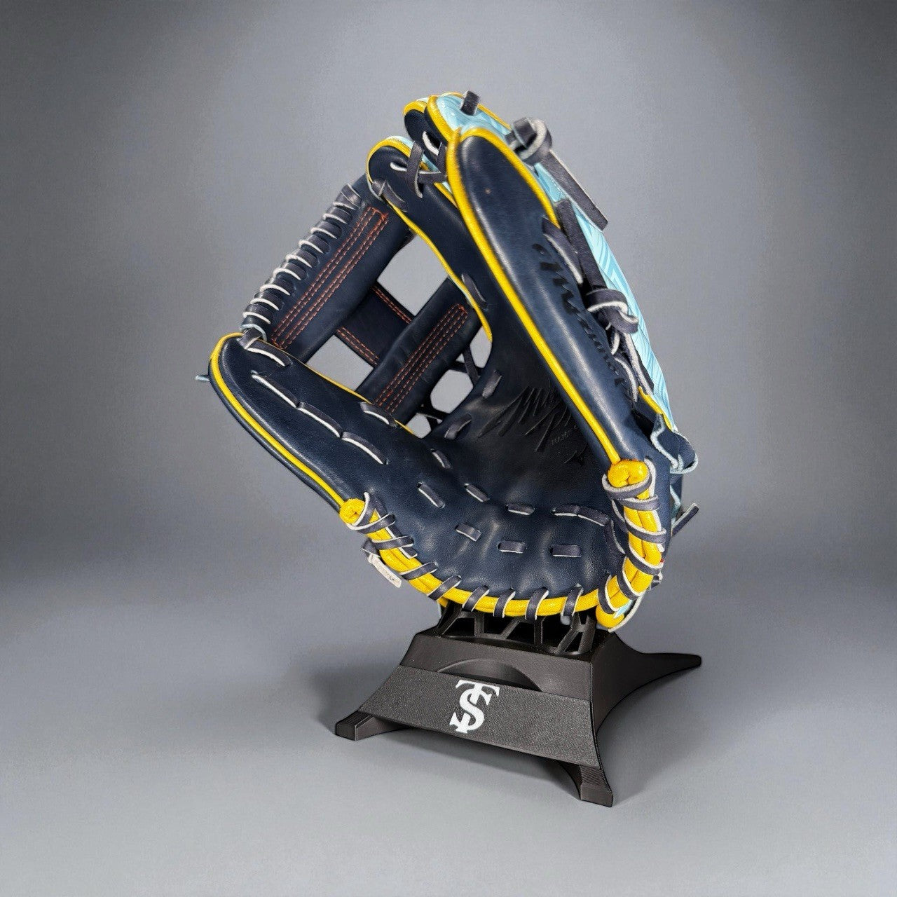 Limited Edition Mizuno Pro Canada Exclusive 11.5”  - Navy/Aqua/Yellow - Rare!