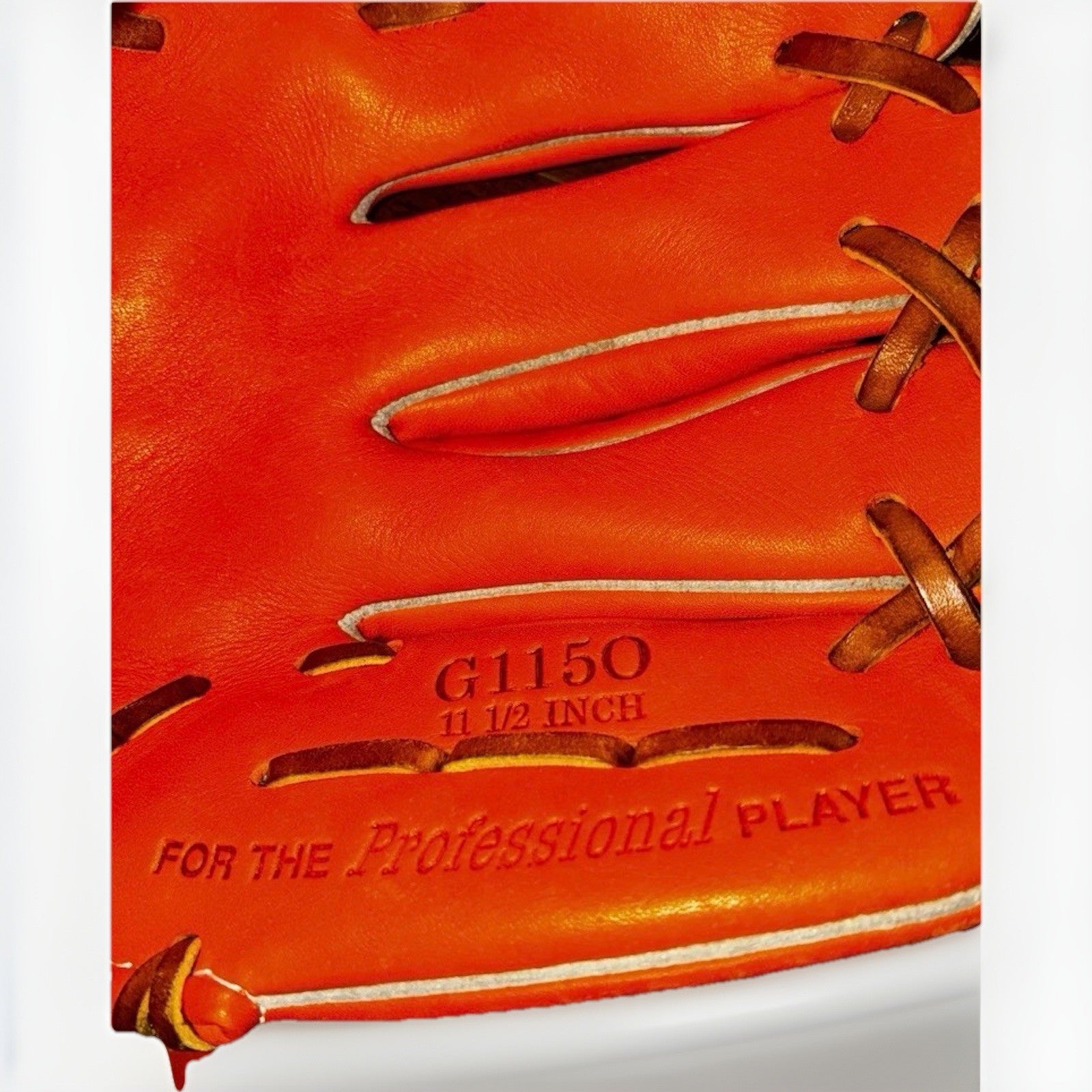 Rawlings Gamer XLE GXLE204-2NW 11.5 Baseball Glove Right Orange Used
