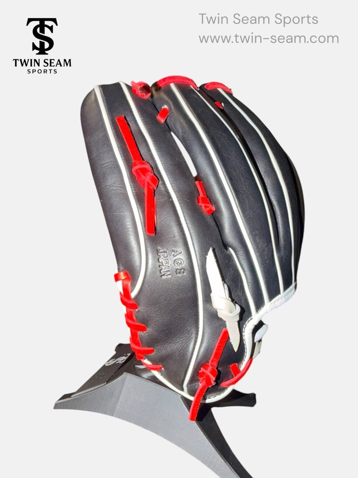 Wilson A2K 1724 11.75” Infield Baseball Glove RHT Silver Black Red Made Japan