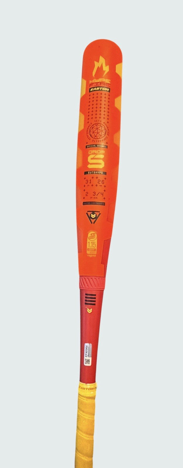 Easton Hype Fire USSSA  -5 Baseball Bat: 31/26. Preowned