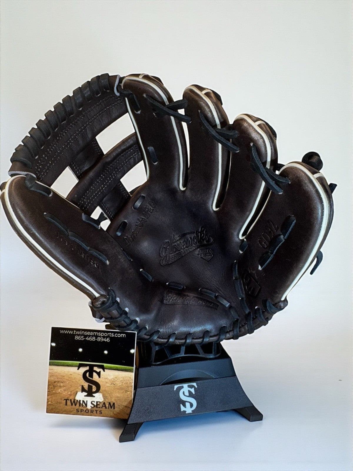 Gloveworks 11.5” Cross Lace Infield Glove – Deep Chocolate Leather – RHT