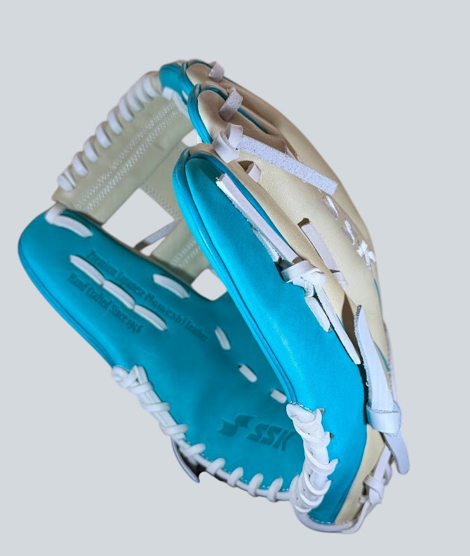SSK Z9 Maestro 11.5” Baseball Glove – Teal/Camel – Brand New – W/SSK BAG
