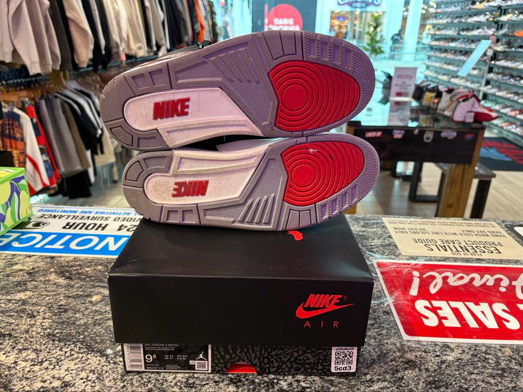PRE OWNED Jordan 3 Retro OG Black Cement (2024)