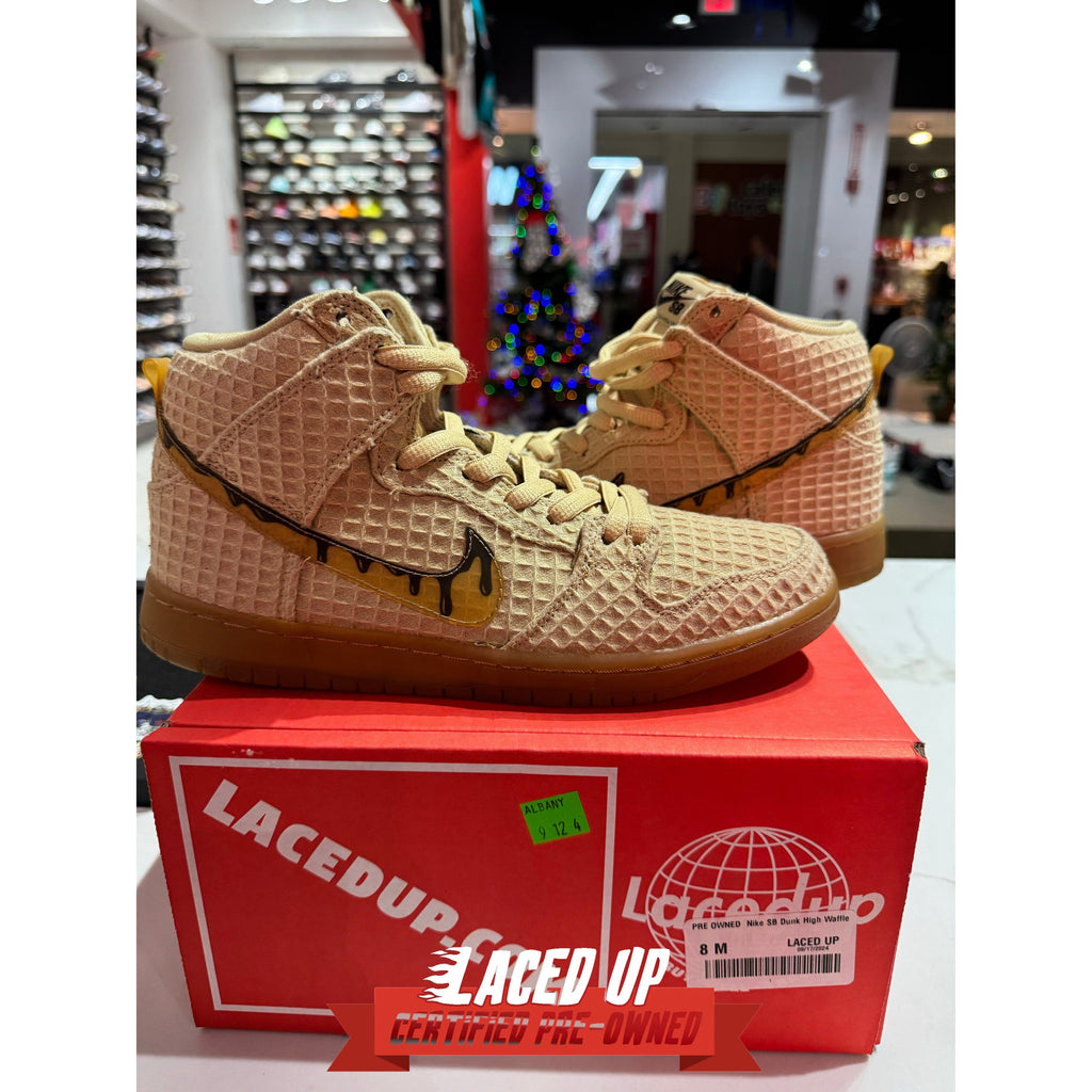 PRE OWNED  Nike SB Dunk High Waffle
