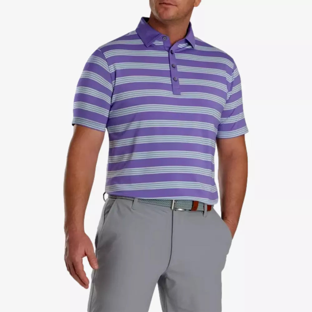 FootJoy Multi Pinstripe Lisle Polo