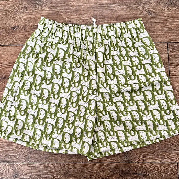 Bravest studios Oblique shorts Green