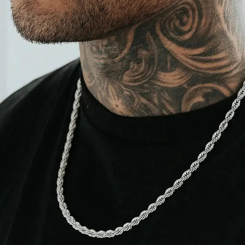 5mm Finish Rope Chain – Timeless Style & Elegance